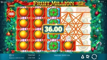 Fruit Million slot screenshot 5