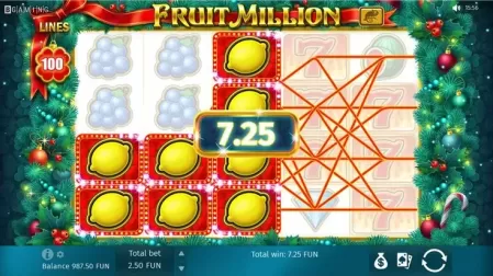 Fruit Million slot screenshot 2