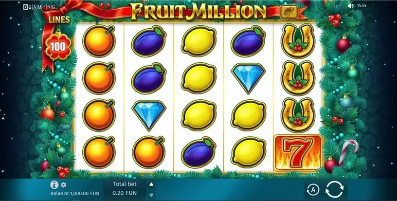 Fruit Million slot screenshot 1