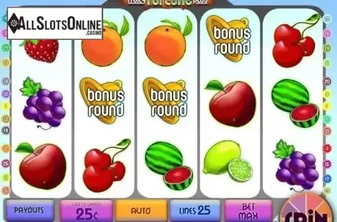 Bonus Symbol screen. Fruity Fortune Plus from MultiSlot