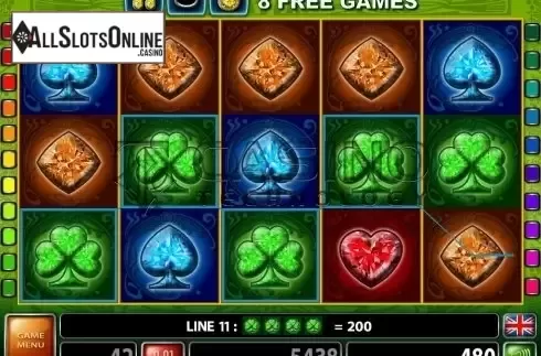 Screen3. Girls & Diamonds from Casino Technology