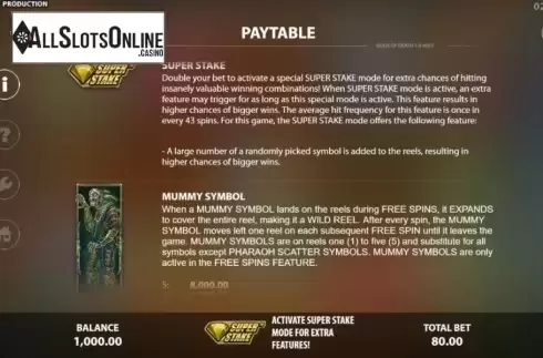 Features 3. Gods of Death from StakeLogic
