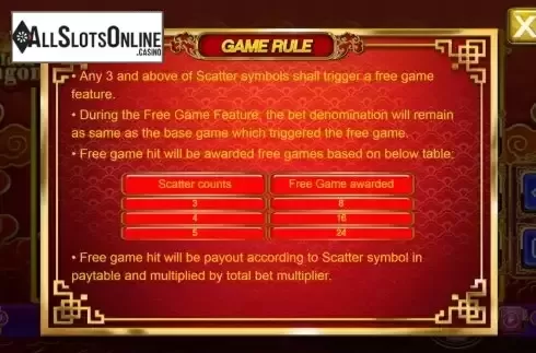Free Game screen