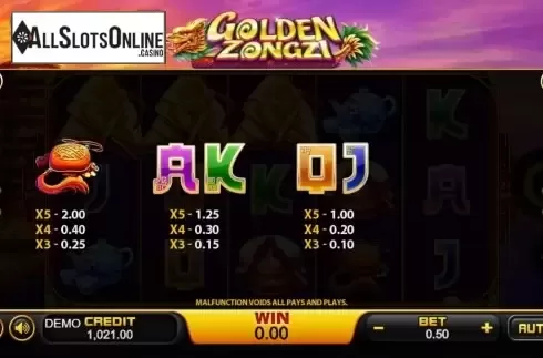 Symbols 2. Golden Zongzi from PlayStar