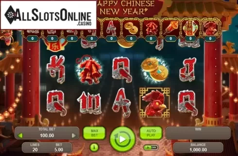 Game Workflow screen. Happy Chinese New Year from Booongo