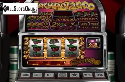 Reels. Jackpot 2000 from Betsoft