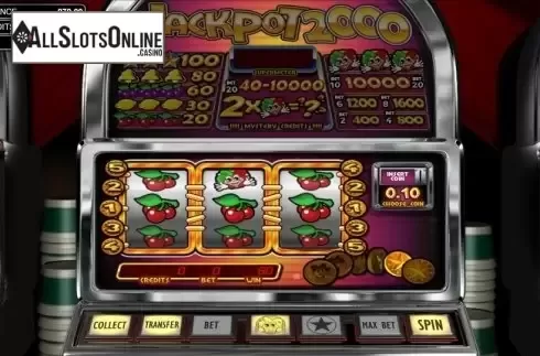 Double Up. Jackpot 2000 from Betsoft
