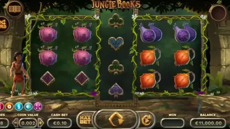 Jungle Books slot screenshot 2