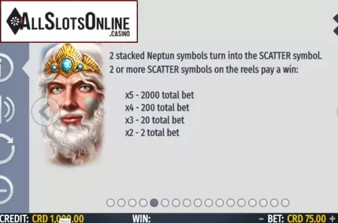 Features 3. King Neptun from Octavian Gaming