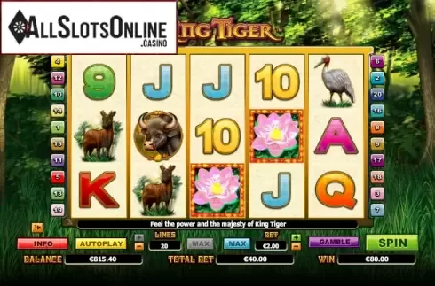 Scatter. King Tiger from NextGen