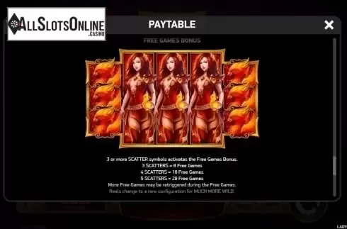 Features 1. Lady Phoenix from Ruby Play