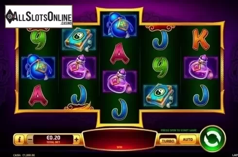 Reel Screen. Lady Phoenix from Ruby Play