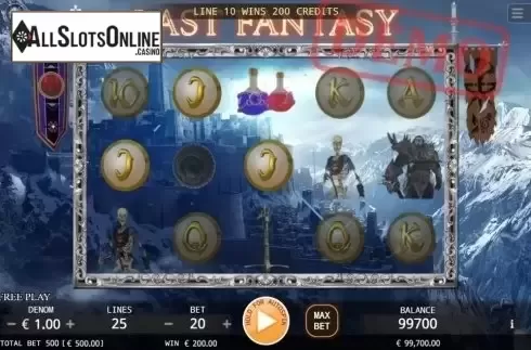 Win. Last Fantasy from KA Gaming