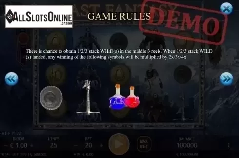 info 2. Last Fantasy from KA Gaming