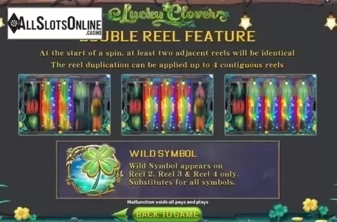 Features. Lucky Clover (SimplePlay) from SimplePlay