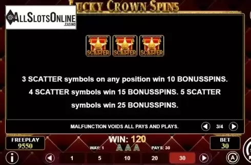 Scatter screen