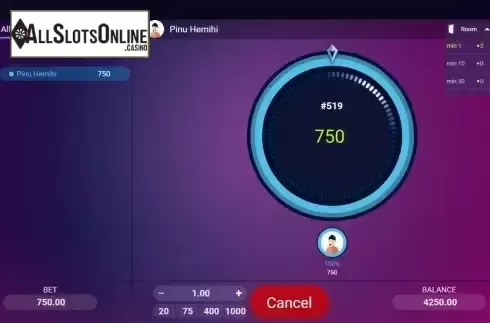 Game screen