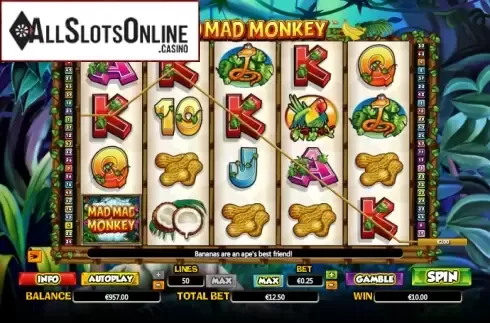Win. Mad Mad Monkey from NextGen