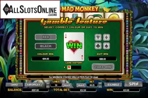 Double Up. Mad Mad Monkey from NextGen