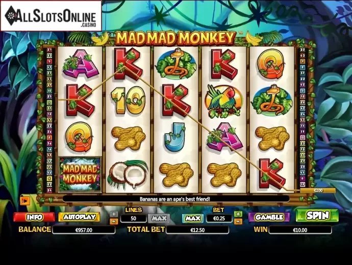 Win. Mad Mad Monkey from NextGen