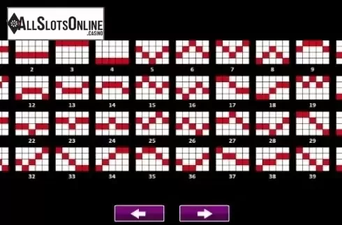 Paytable 5. Madame Monarch from High 5 Games