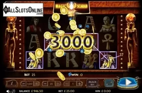 Win Screen 2. Magic Scarab Reveal from Game360