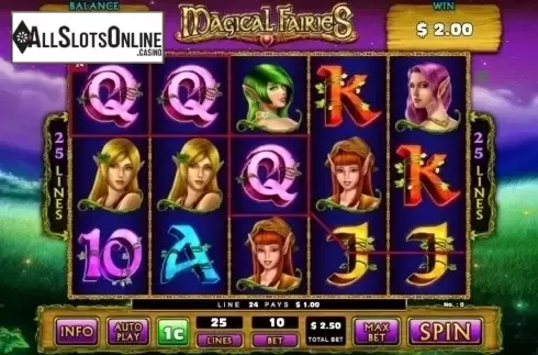 Win Screen. Magical Fairies from GMW