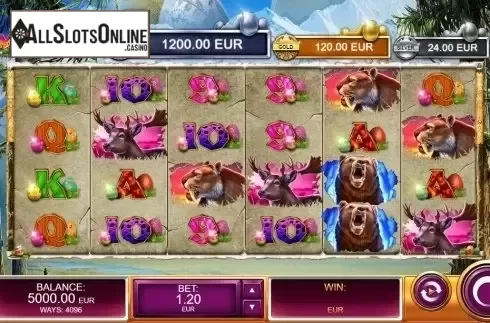 Reel Screen. Mammoth Chase: Easter Edition from Kalamba Games