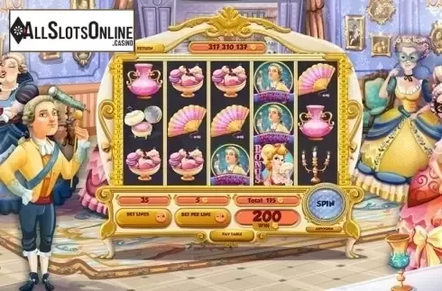 Win Screen. Marie Antoniette from Red Rake