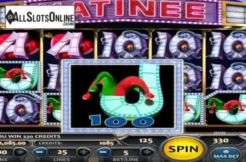 Win Screen. Matinee from Nucleus Gaming