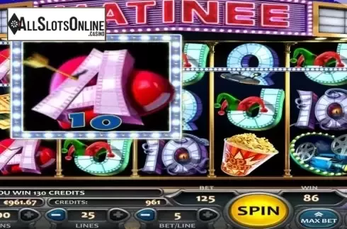 Win Screen. Matinee from Nucleus Gaming