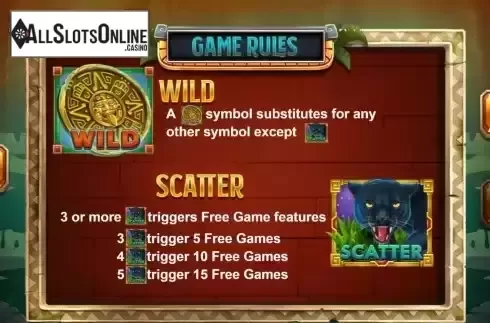 Special symbols screen
