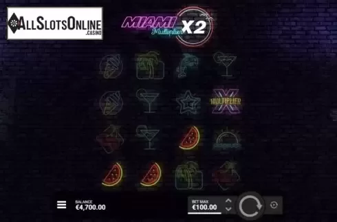 Win Screen 1. Miami Multiplier from Hacksaw Gaming
