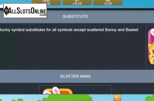 Substitute. Money Bunny from Eyecon