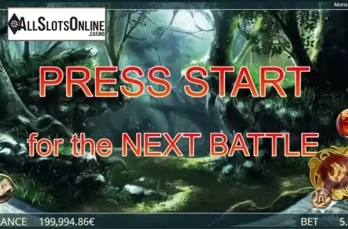 Start Screen. Monster Quest from Ganapati