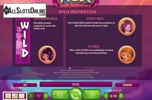 Screen6. Muse: Wild Inspiration from NetEnt