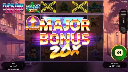 Ocean Drive slot screenshot 4