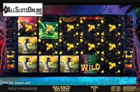 Win Screen 1. Pele's Paradise from High 5 Games