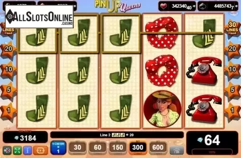 Win screen 3. Pin Up Queens (EGT) from EGT