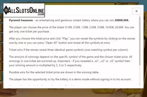 Rules Screen