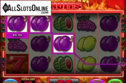 Screen6. Red Hot Fruits (Blueprint) from Blueprint