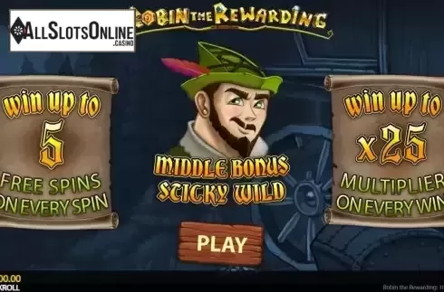 Intro screen
