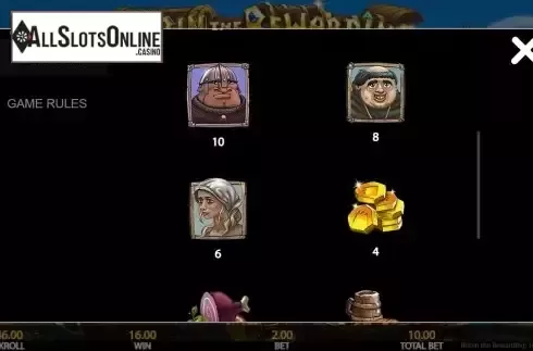 Paytable screen 2