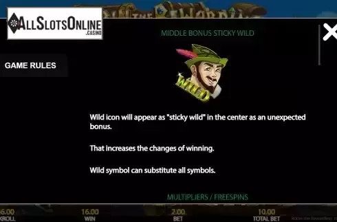 Sticky Wild screen