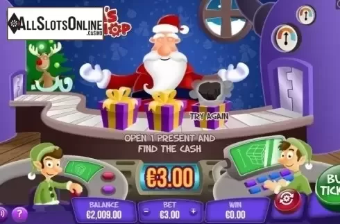 Screen 3. Santa's Workshop from Pariplay