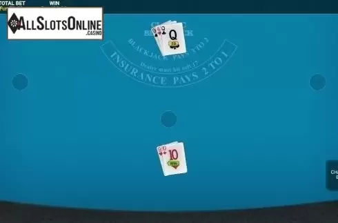 Win screen. Satoshi Classic Blackjack from OneTouch