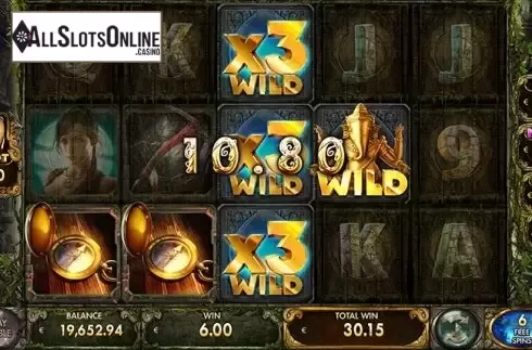 Free Spins 1. Secrets Of The Temple from Red Rake