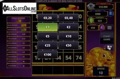 Bets Screen