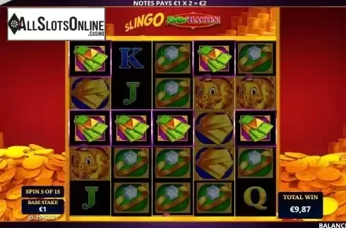 Free Spins Gameplay Screen 2