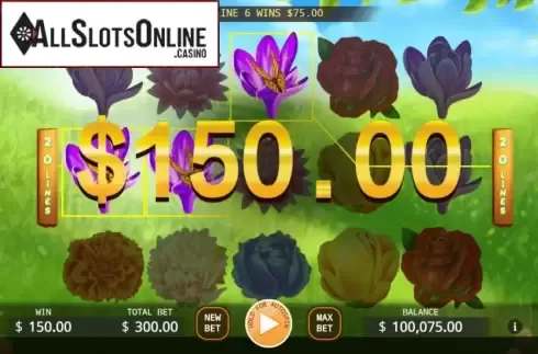 Win Screen 2. Spring Blossom from KA Gaming